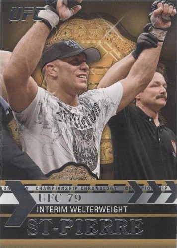 2011 Topps UFC Title Shot - Georges St-Pierre #CC-41