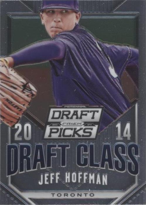 2014 Panini Prizm многолетний проект медиаторы - Джефф Хоффман #8