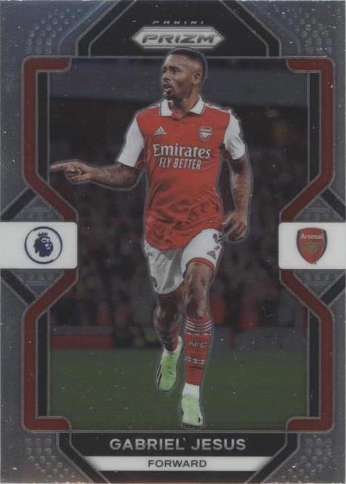 2022-23 Panini Prizm Premier League Gabriel Jesus #155