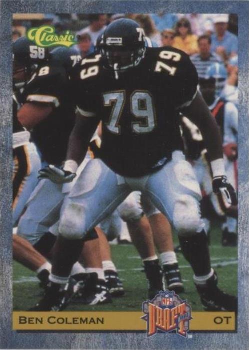 1993 Classic Draft Picks Ben Coleman #14