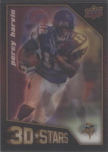 2009 Upper Deck Percy Harvin #3D-44