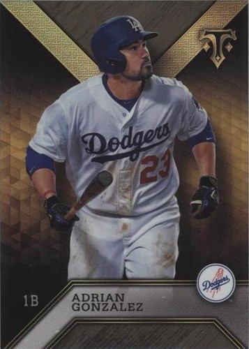 2016 Topps Triple Threads - Adrian Gonzalez #71