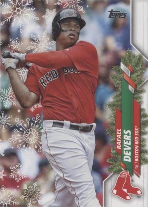 2020 Topps Holiday - Rafael Devers #HW90