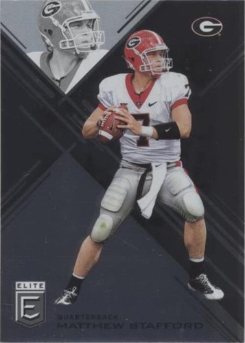 2017 Panini Elite Draft Picks Matthew Stafford #75
