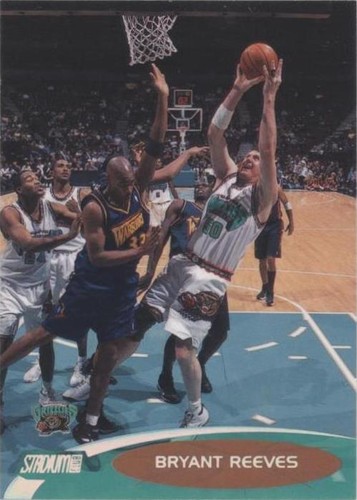 2000-01 Topps Stadium Club - Bryant Reeves #35