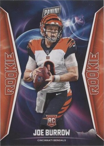 2020 Panini Player of the Day Joe Burrow #51