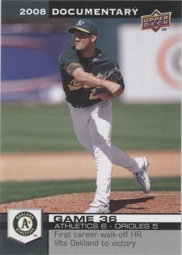 2008 Upper Deck Documentary - Huston Street #1096
