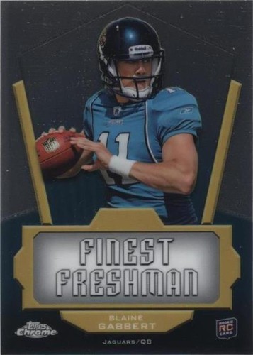 2011 Topps Chrome Blaine Gabbert #FF-BG