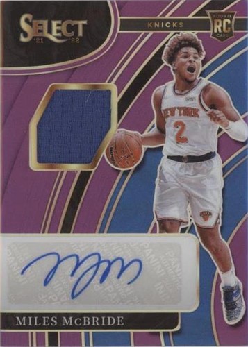 2021-22 Panini Select - Miles McBride #RJ-MMB
