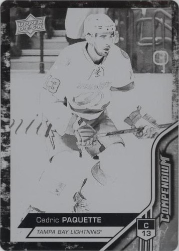 2016-17 Upper Deck Compendium - Cedric Paquette #239