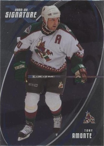 2002-03 In the Game Be A Player Signature Series - Tony Amonte #115