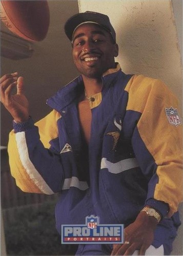 1992 Pro Line Portraits Cris Carter #431