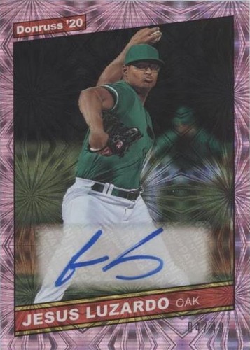 2020 Panini Donruss - Jesus Luzardo #86S-JL