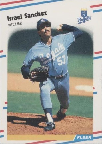 1988 Fleer Update - Israel Sanchez #U-34