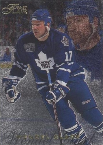 1996-97 Flair - Wendel Clark #89
