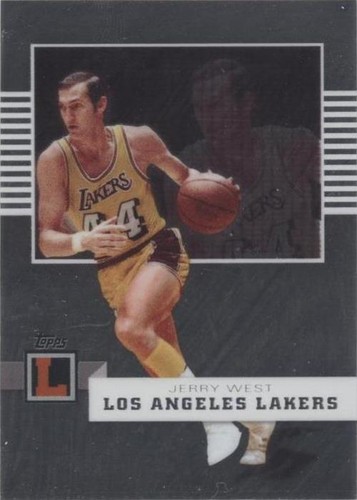 Jerry West 2008 Topps Letterman X-Fractor 24/25 MINT | eBay
