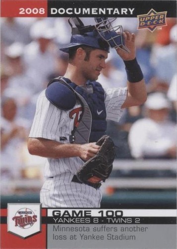 2008 Upper Deck Documentary - Joe Mauer #2870