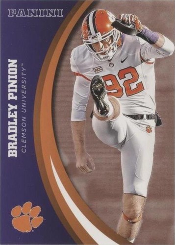 2016 Panini Clemson Tigers Bradley Pinion #13