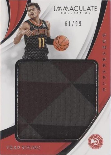 2018-19 Panini Immaculate Collection - Trae Young #RJ-TYG