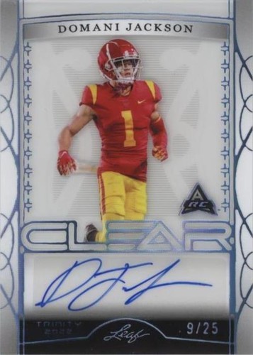 2022 Leaf Trinity Domani Jackson #CA-DJ1