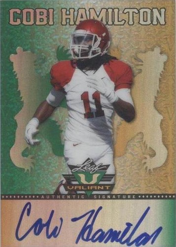 2013 Leaf Valiant Cobi Hamilton #BA-CH1