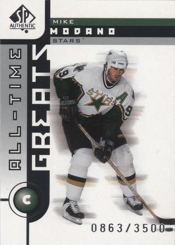 2001-02 SP Authentic - Mike Modano #95