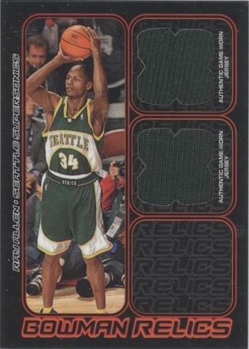 2006-07 Bowman Draft Picks & Stars - Ray Allen #BDR-RA