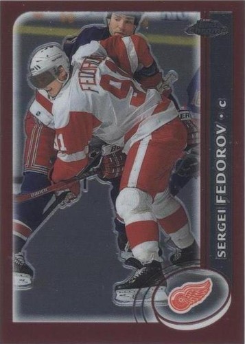 2002-03 Topps Chrome - Sergei Fedorov #38