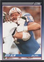 1990 Score Jeff Alm #102T
