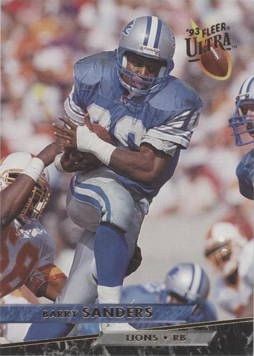 1993 Fleer Ultra Barry Sanders #135