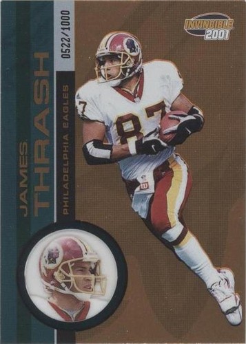 2001 Pacific Invincible James Thrash #189