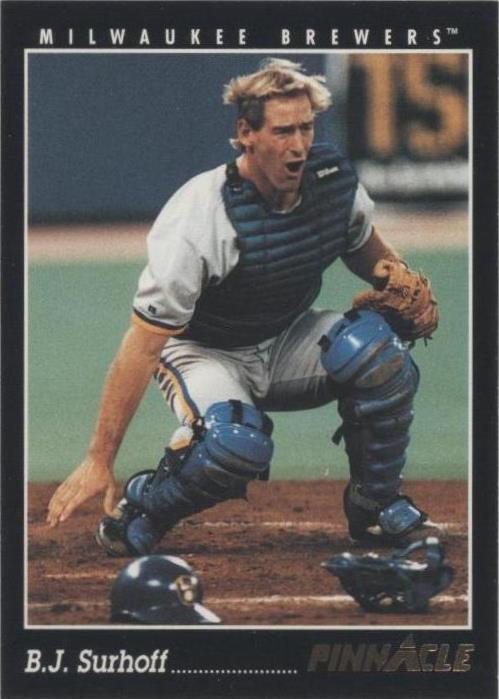 1993 Pinnacle - B.J. Surhoff #87