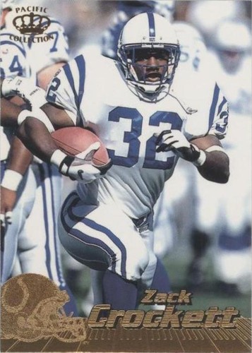 1996 Pacific Crown Collection Zack Crockett #182