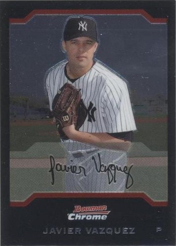 2004 Bowman Chrome - Javier Vazquez #101