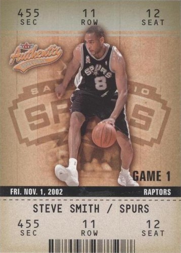 2002-03 Fleer Authentix - Steve Smith #71