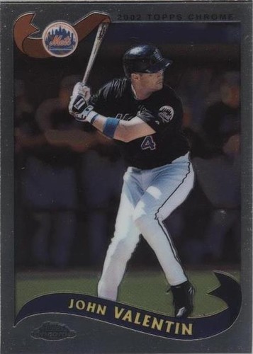 2002 Topps Chrome Traded & Rookies - John Valentin #T20