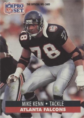 1991 Pro Set Mike Kenn #437