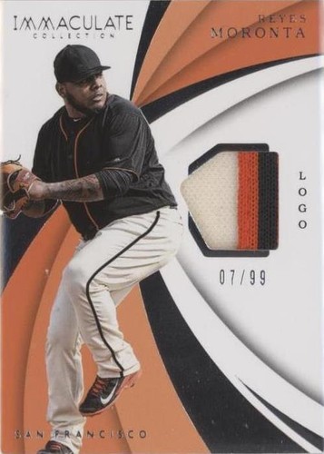 2018 Panini Immaculate Collection - Reyes Moronta #IS-RE
