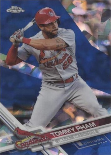 2017 Topps Chrome Sapphire Edition - Tommy Pham #158
