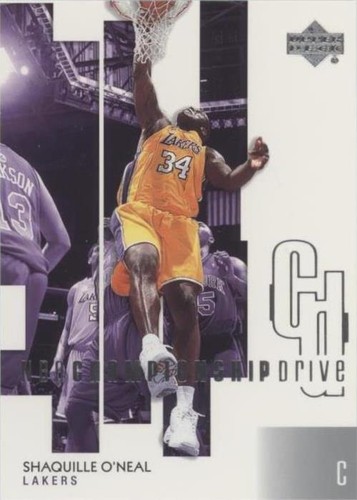 2002-03 Upper Deck Championship Drive - Shaquille O'Neal #38