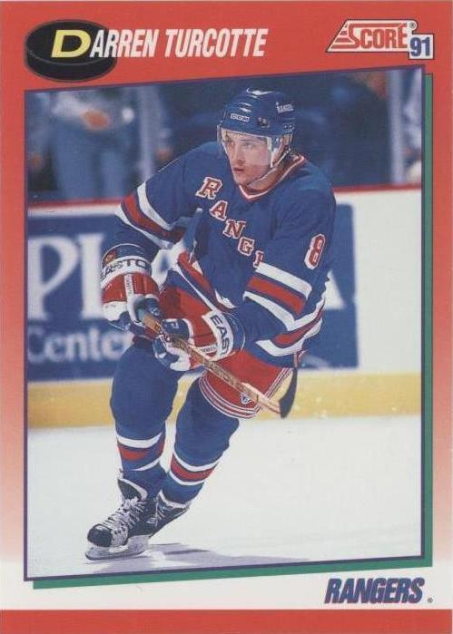 Puntuación canadiense 1991-92 - Darren Turcotte #196