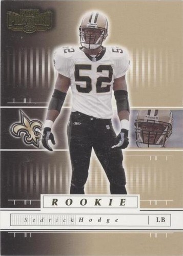 2001 Playoff Preferred Sedrick Hodge #187