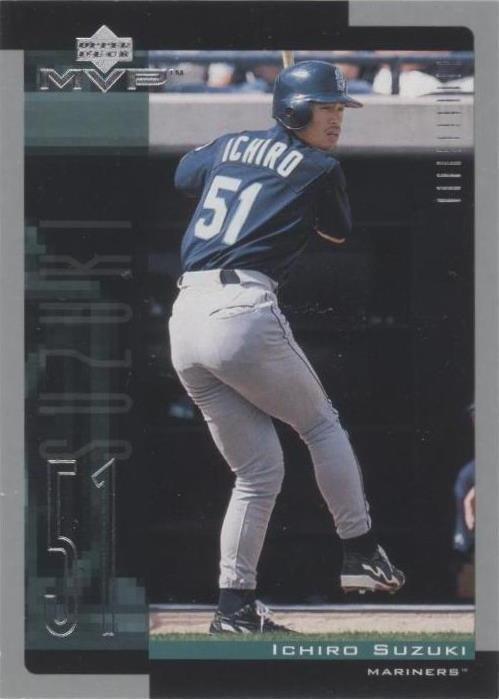 MVP de cubierta superior 2001 - Ichiro Suzuki #60
