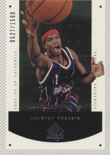2002-03 SP Authentic - Juaquin Hawkins #181