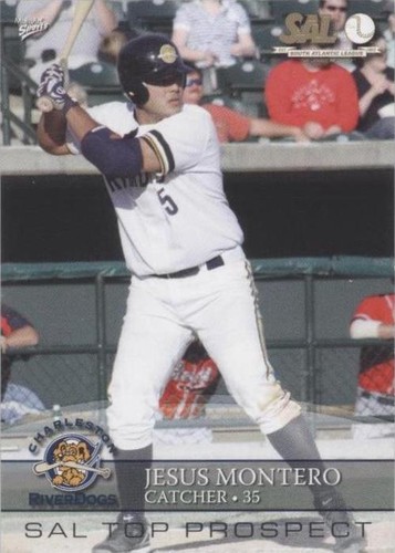 2008 MultiAd Sports South Atlantic League Top Prospects - Jesus Montero #24