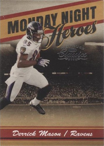 2008 Donruss Classics Derrick Mason #MNH-25