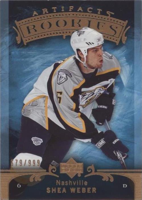 Artefatos Upper Deck 2006-07 - Shea Weber #222
