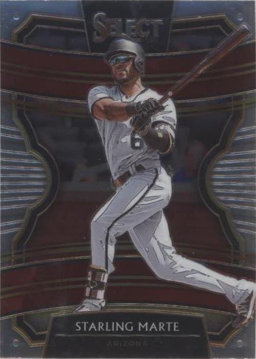 2020 Panini Select - Starling Marte #4