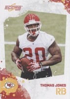 2010 Score Thomas Jones #140