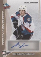 2016-17 Leaf In the Game Heroes & Prospects - Lucas Johansen #PA-LJ1